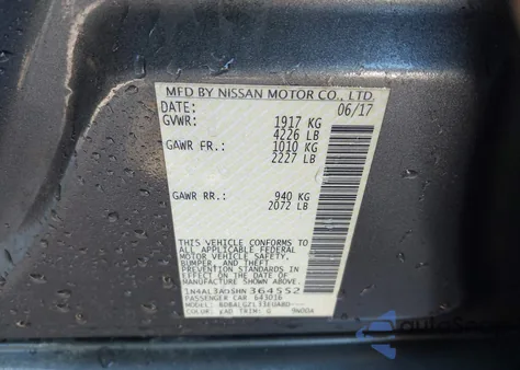 2017 Nissan Altima 2.5 S from USA, damaged, VIN 1N4AL3AP8HN364552